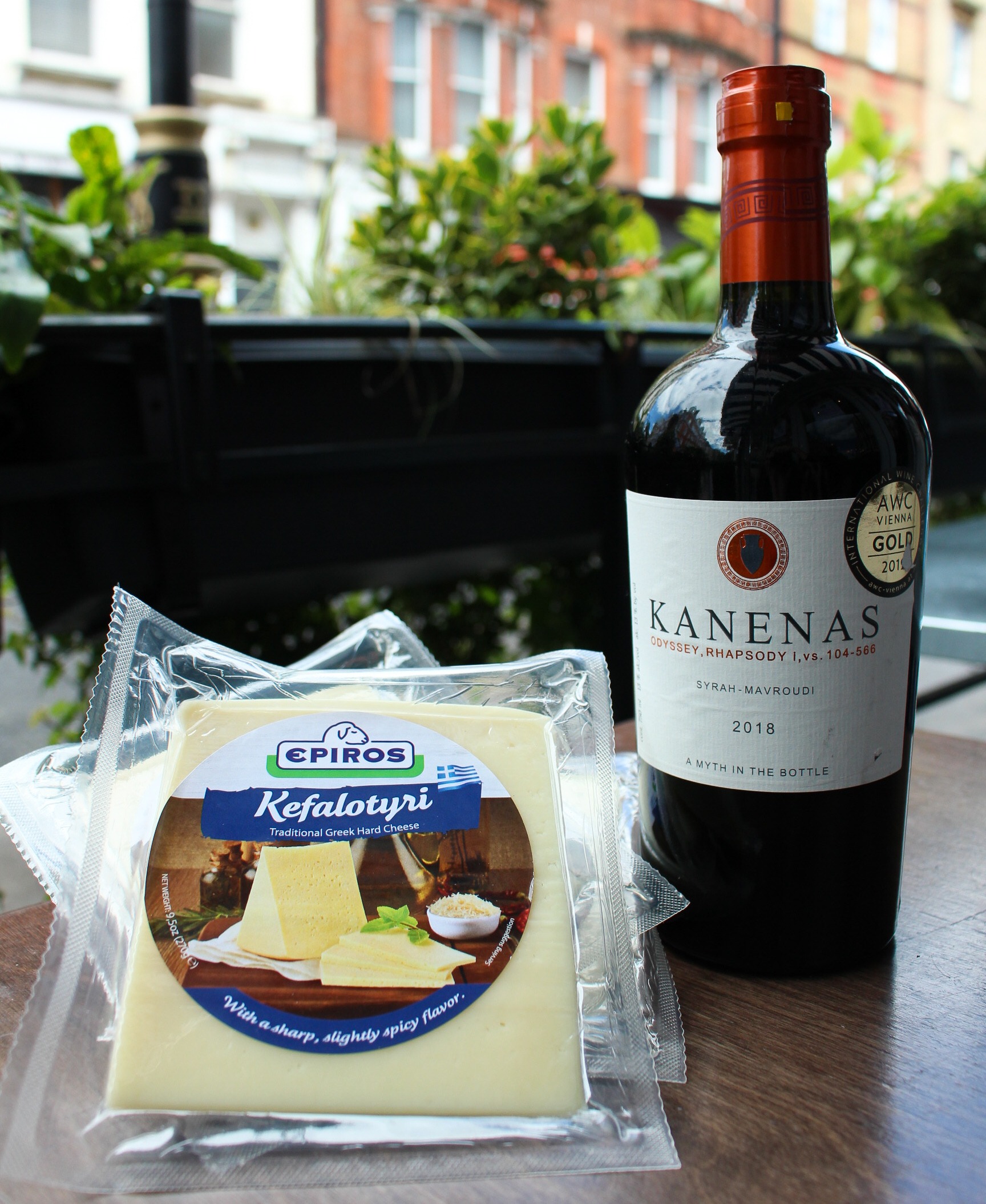 The Real Greek - Wine and Cheese - Kanenas