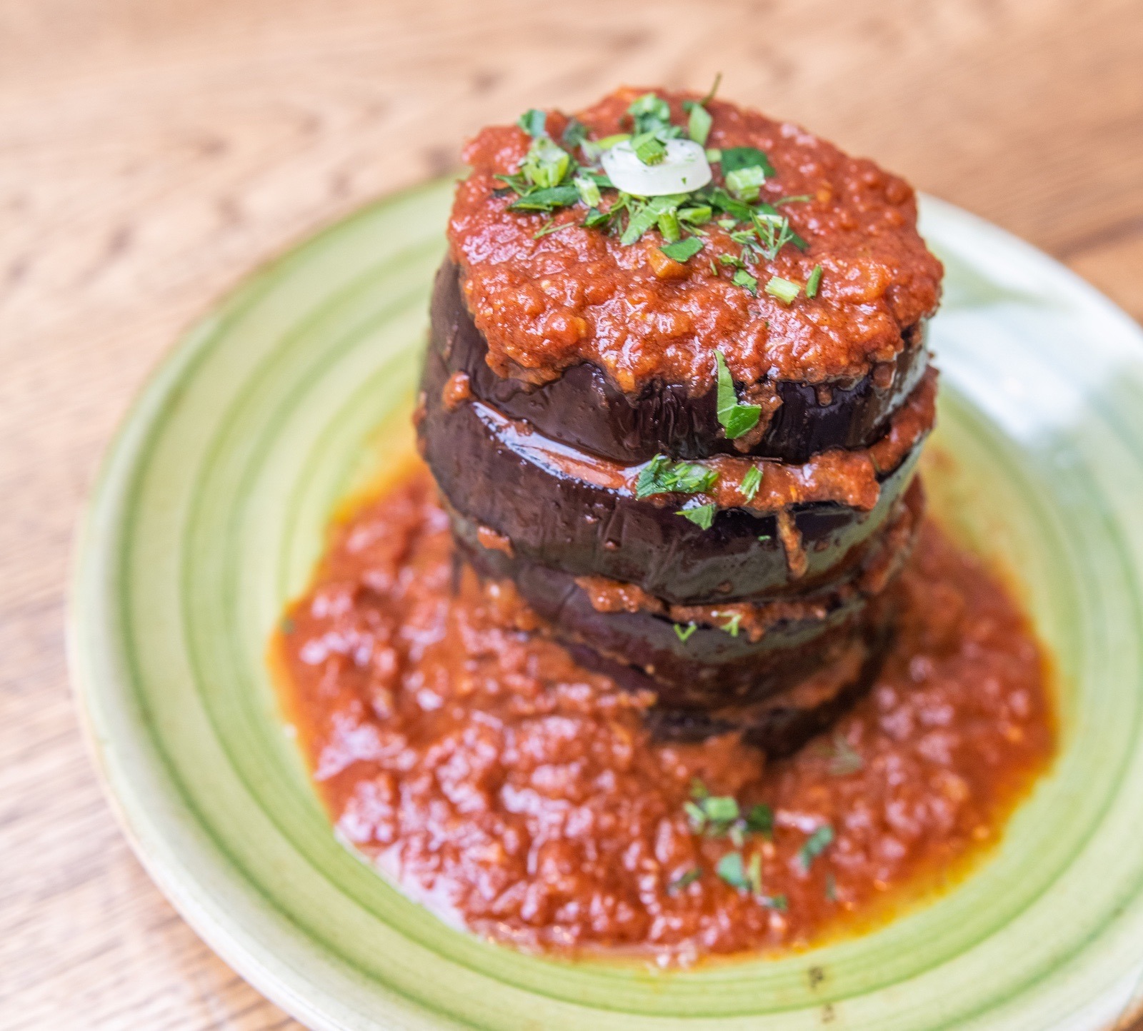 Grilled Aubergine - the real greek