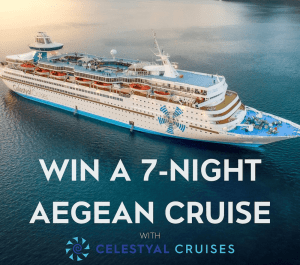 Celestyal Cruise x The Real Greek competition win a 7 night aegean cruise