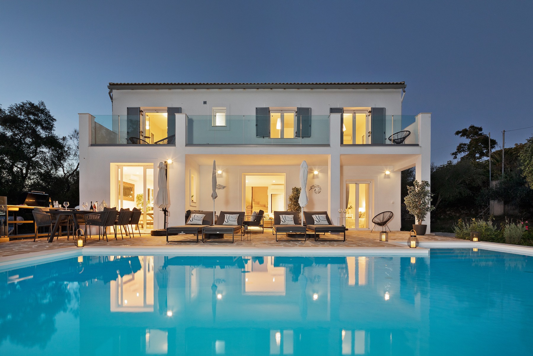 villa icarus - The Real Greek - sunvil - corfu