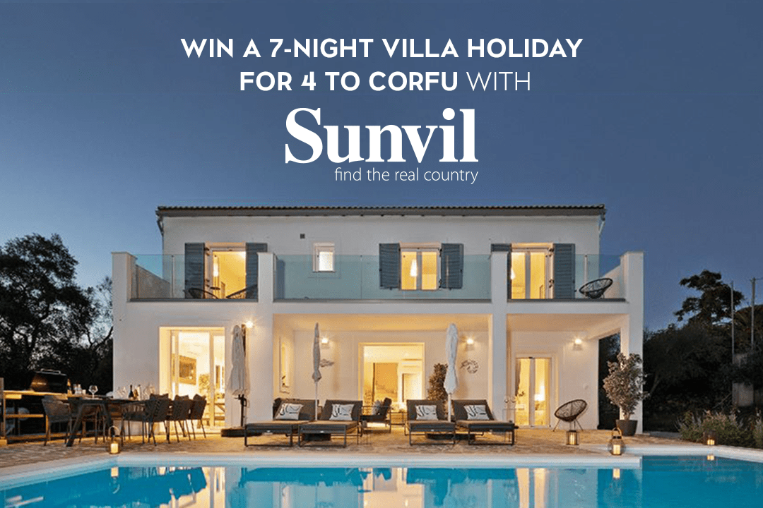 WIN A VILLA HOLIDAY WITH SUNVIL. (This competition is now closed).
