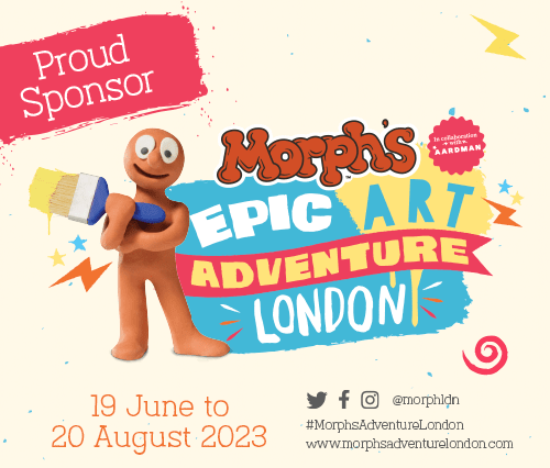 JOIN US ON A WHIZZ-KIDZ ART ADVENTURE WITH MORPH!